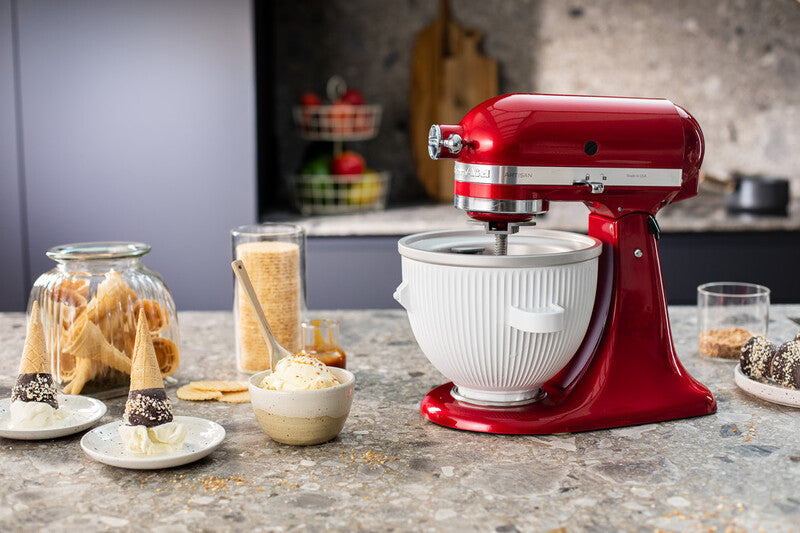 KitchenAid 4,8 L 5KSM175 Artisan Küchenmaschine Cookielover mit Fleischwolf+Spritzgebäckvorsatz