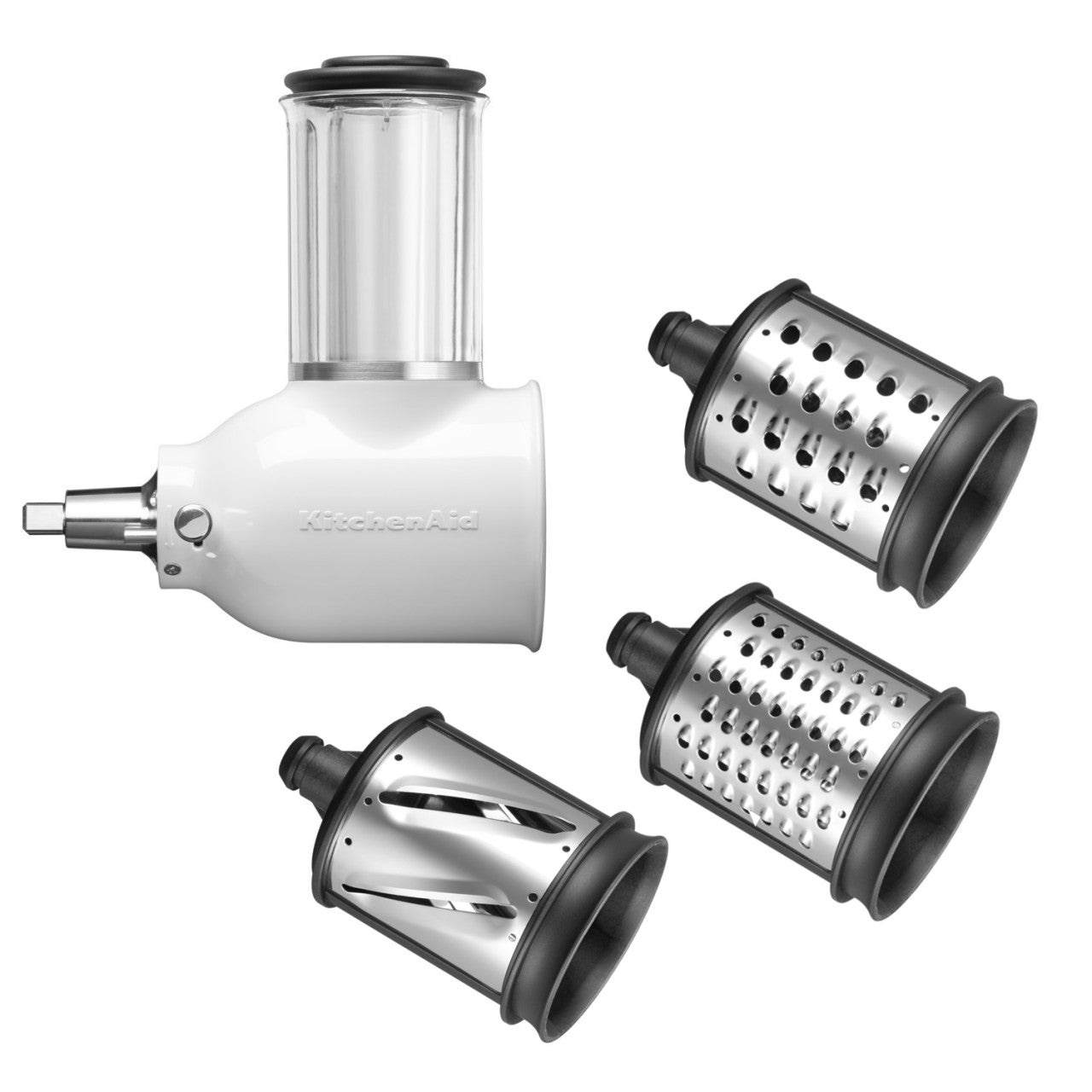 KitchenAid 4,8 L 5KSM185 Artisan Küchenmaschine Profiset Fleischwolf+Spritzgebäck+Gemüseschneider+Pürie