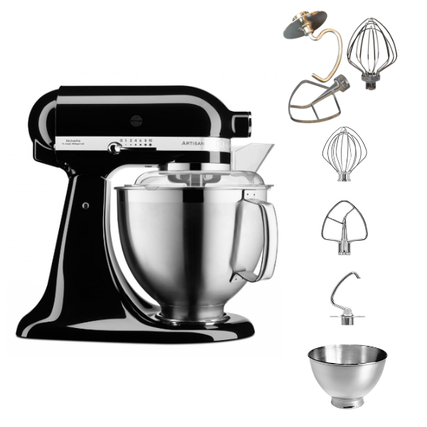 KitchenAid 4,8 L 5KSM185 Artisan Küchenmaschine Tschimmlover TschimmWhip,TschimmHook,TschimmBeat