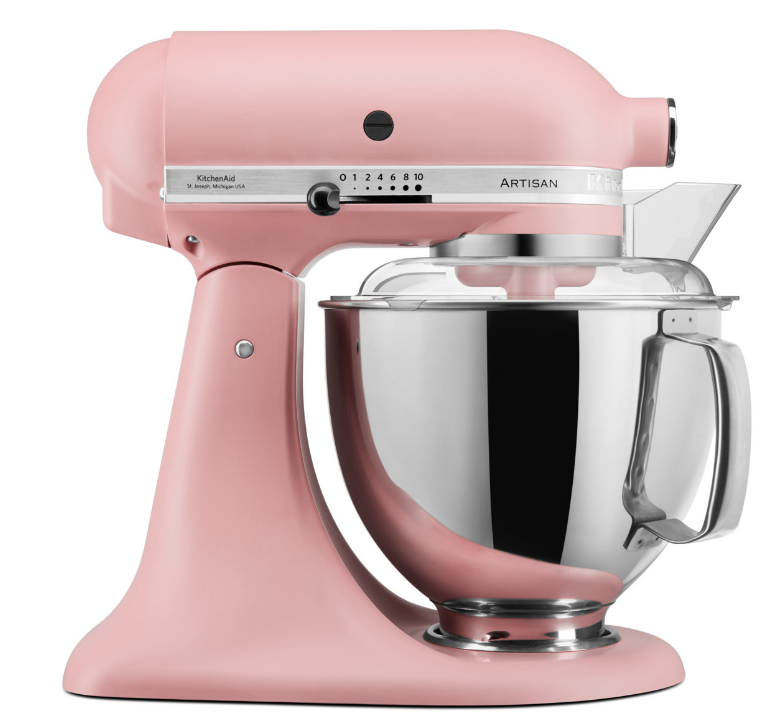 KitchenAid 4,8 L 5KSM175 Artisan Küchenmaschine Pastalover mit Nudelwalzen 3er- Set