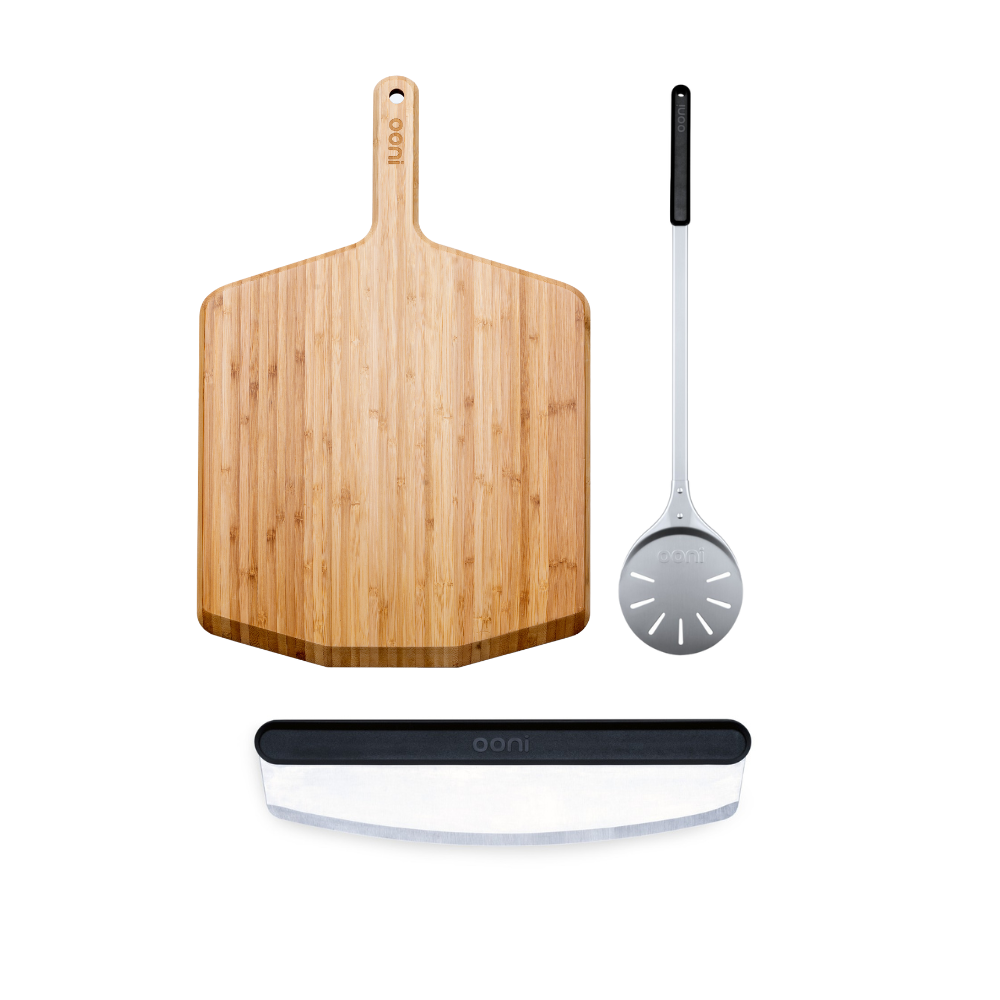 Ooni Zubehör Fortgeschrittenen Paket mit 16" Bambusbrett