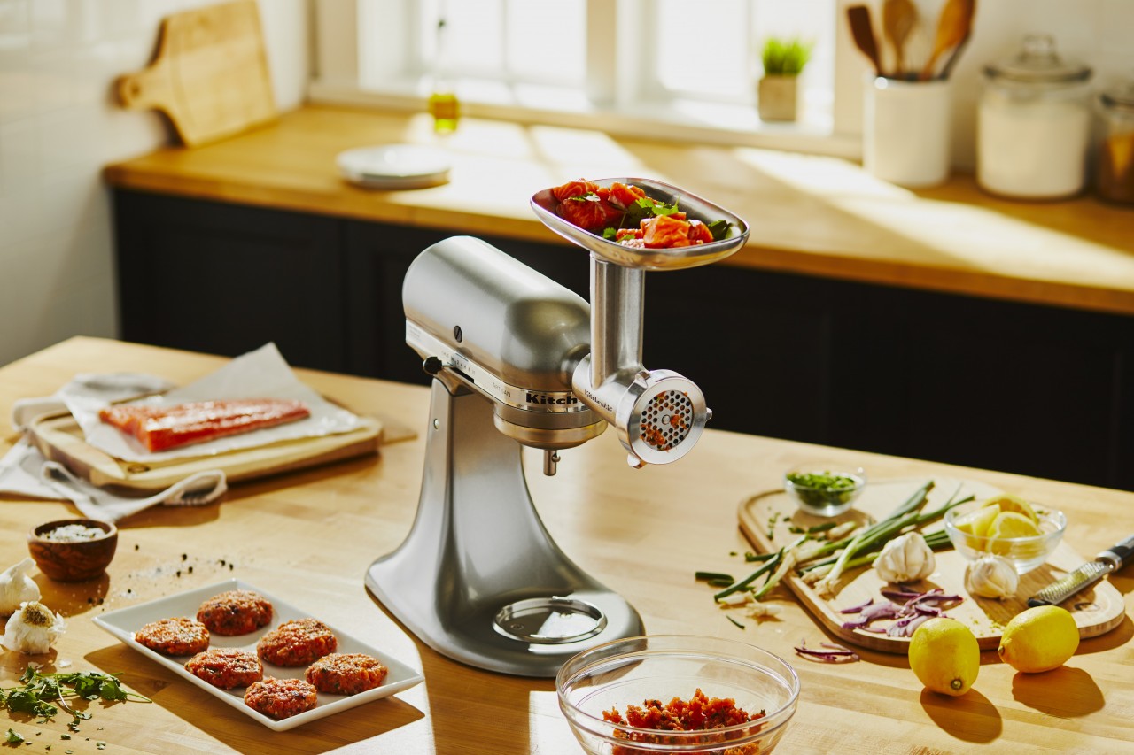 KitchenAid Metallfleischwolf 5KSMMGA Gr. 8