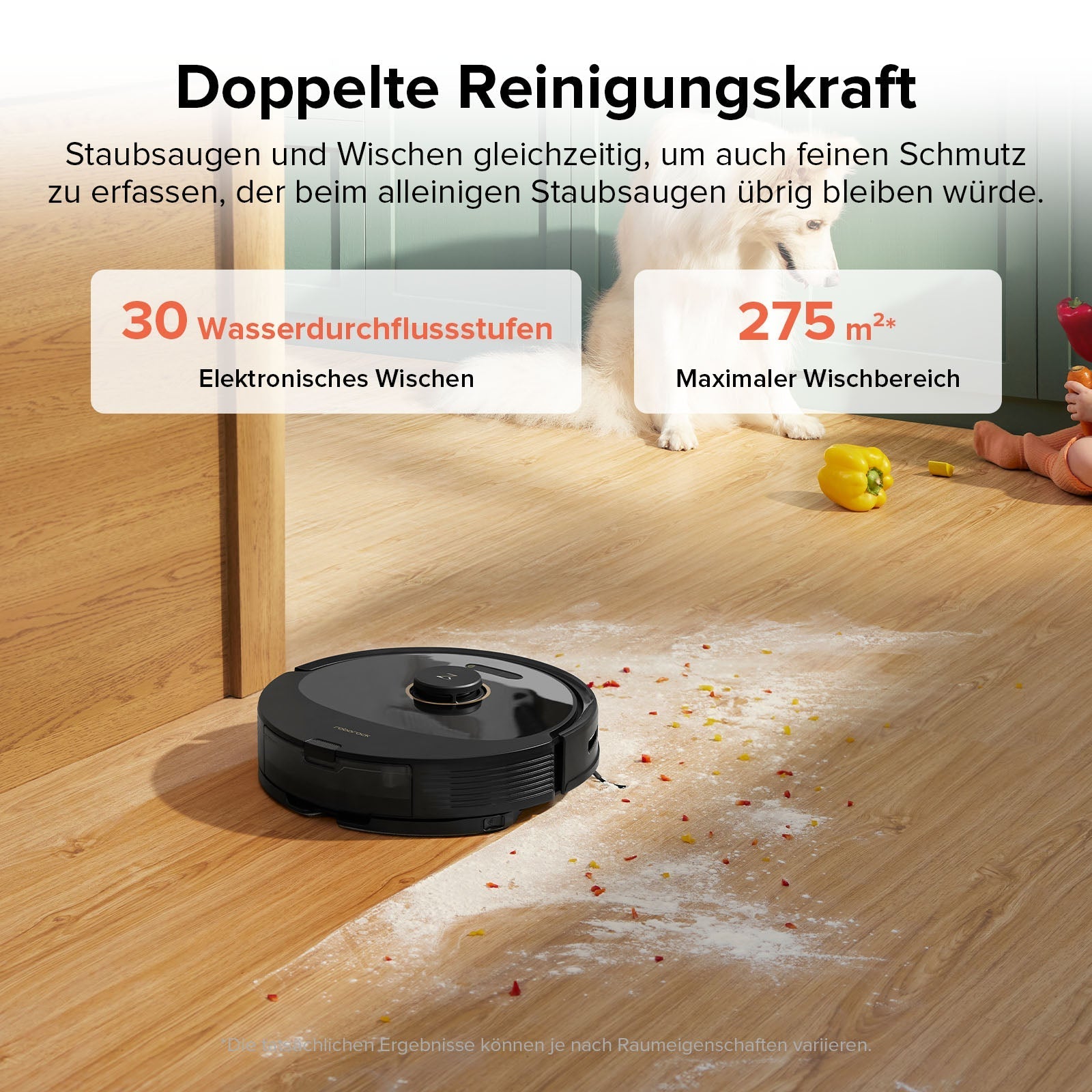 Roborock Q8 Max Saug- und Wischroboter