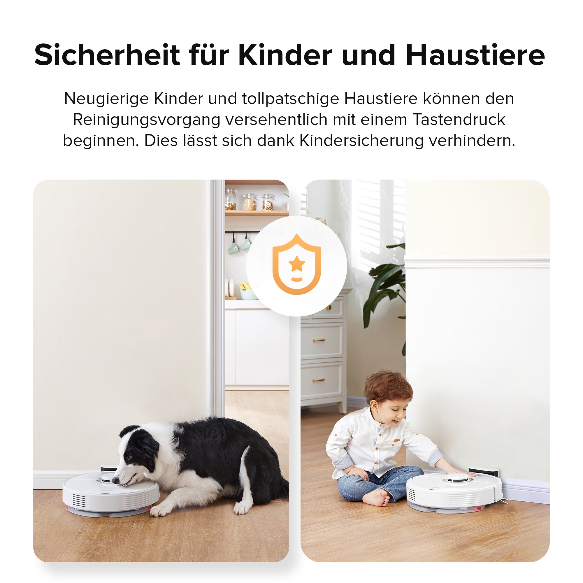 Roborock Q7 Max Saugroboter und Wischmopp mit 4200 Pa Saugleistung.