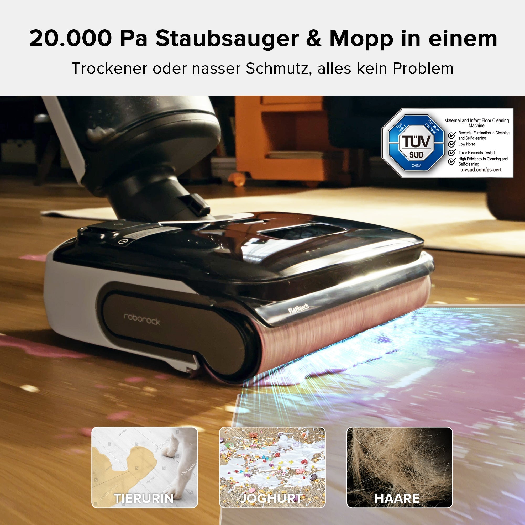 Roborock F25 & F25 LT Nass- und Trockenstaubsauger