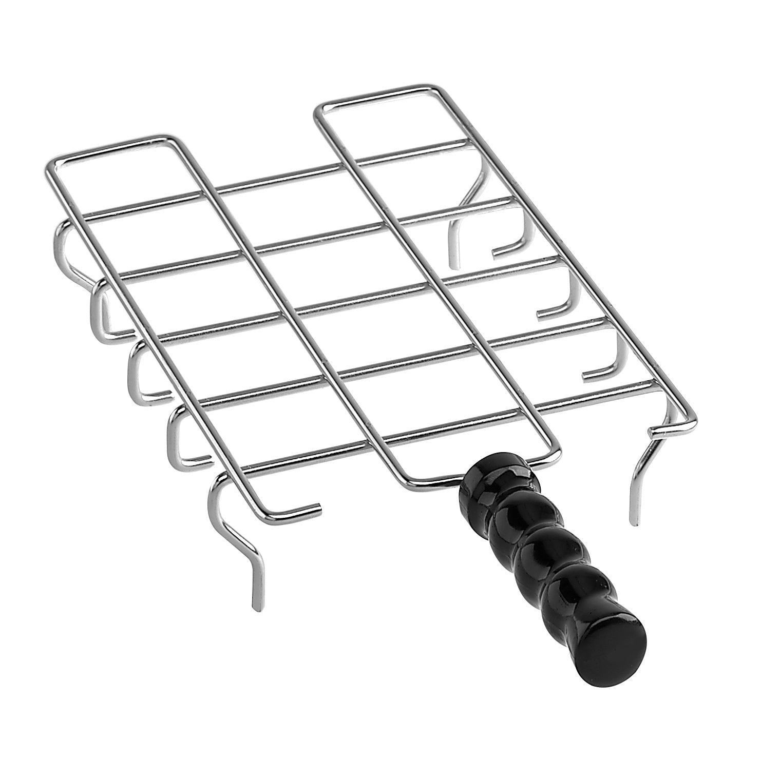 Milantoast Edelstahltoaster mit Brötchenaufsatz