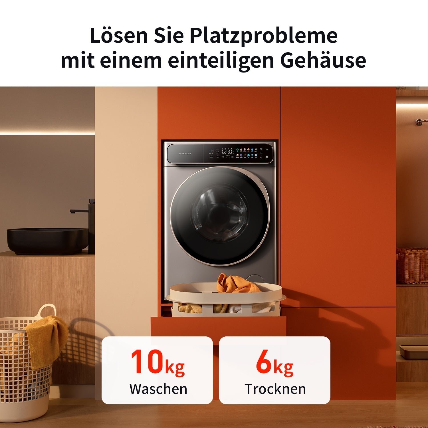 Roborock Zeo  One Waschtrockner mit der Zeo-Cycle® Trocknungstechnologie