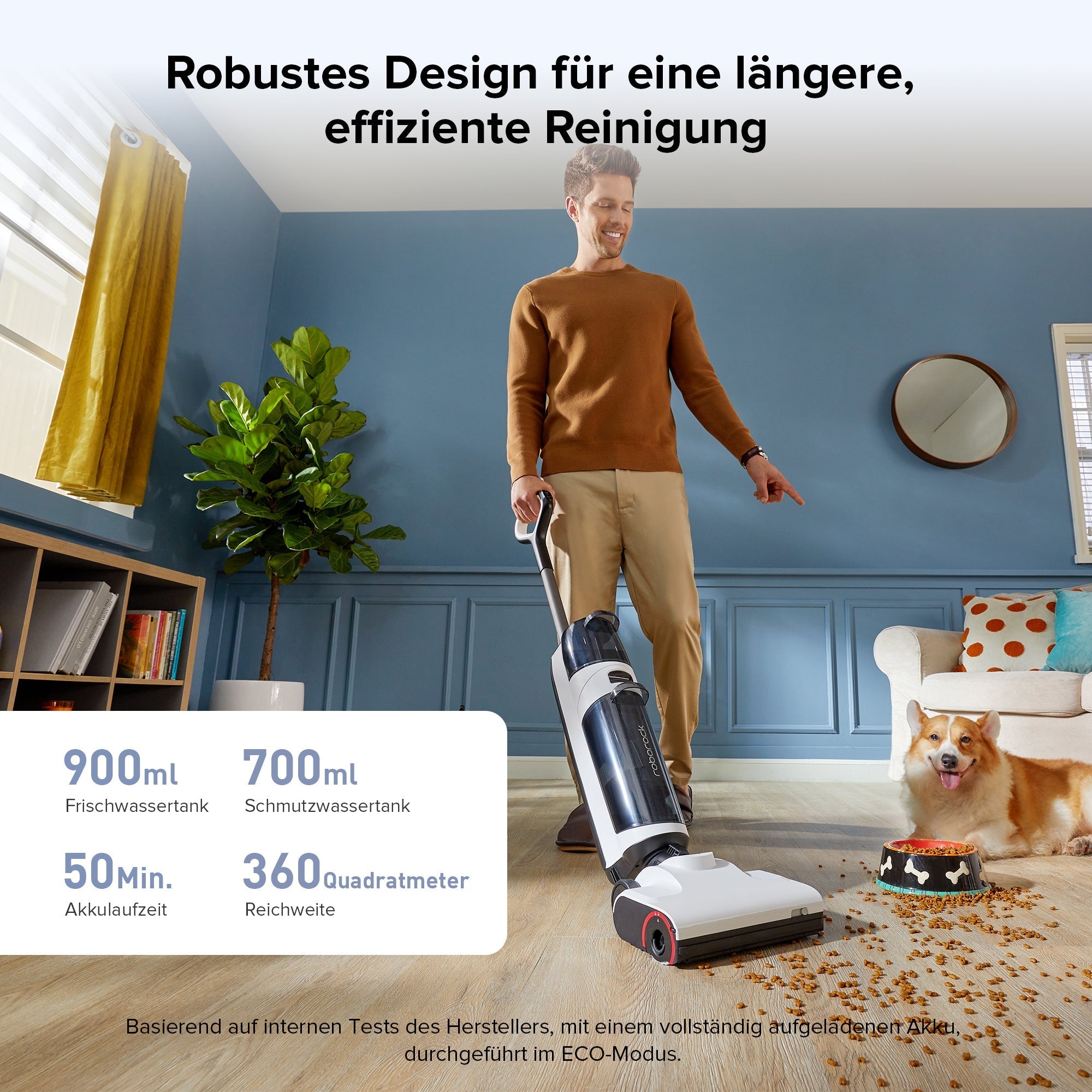 Roborock Dyad Air Nass- und Trockenstaubsauger