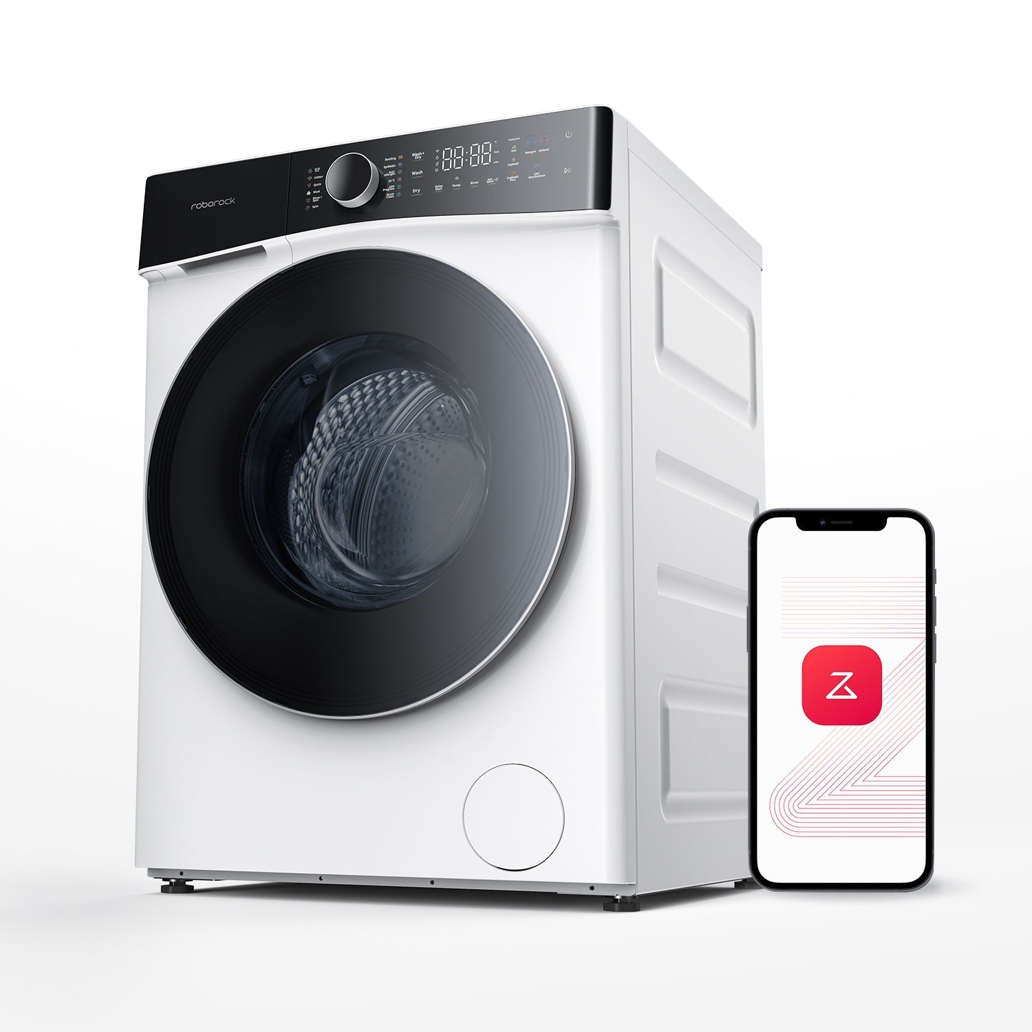 Roborock Zeo Lite Waschtrockner mit der Zeo-Cycle® Trocknungstechnologie