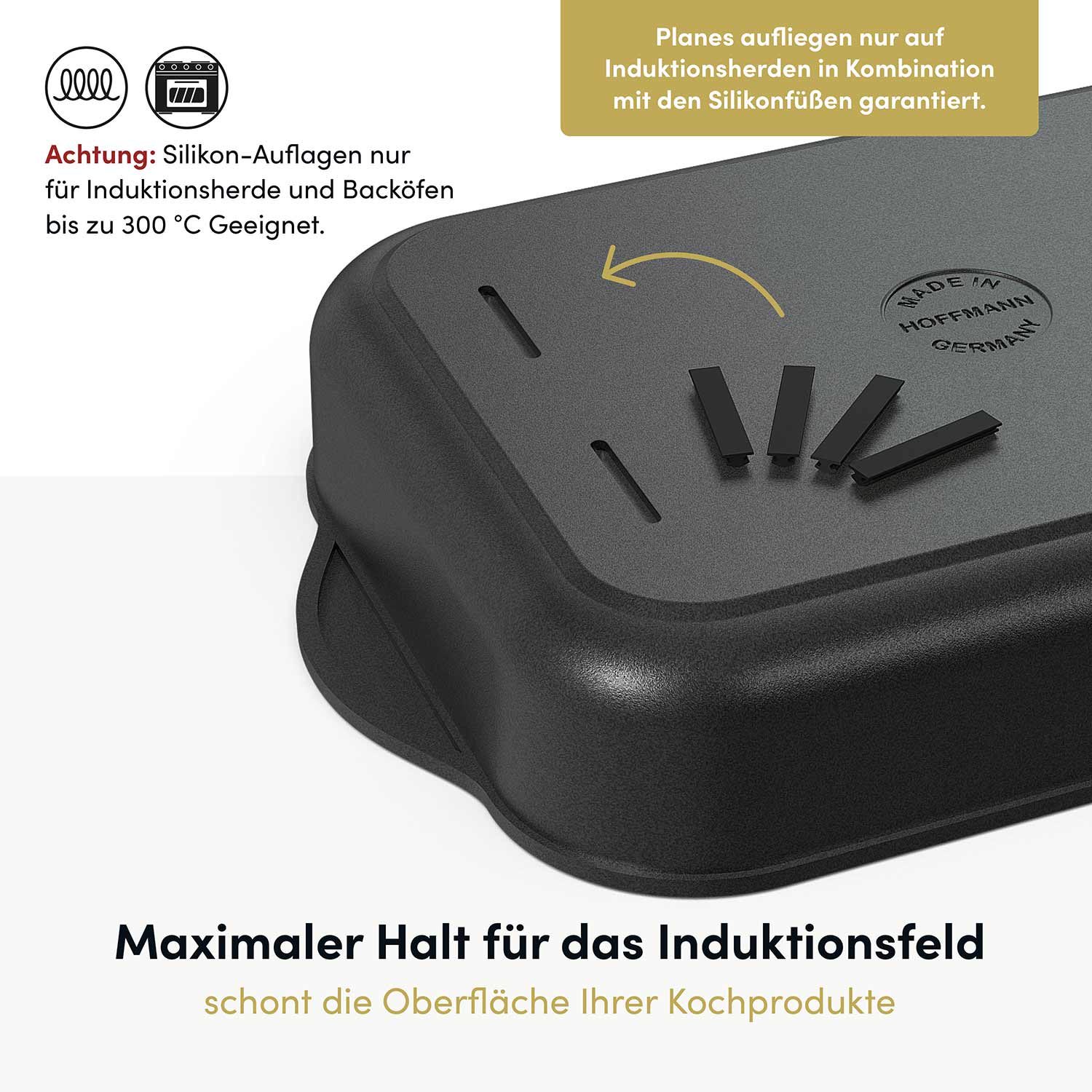 Bratreine Auflaufform 32 x 24,5 cm I Deckel optional