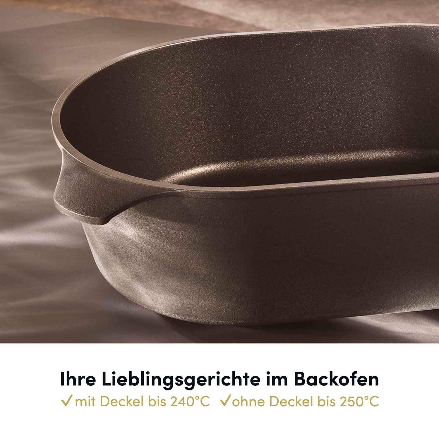 Bräter 33,5 x 23,5 cm I Deckel optional