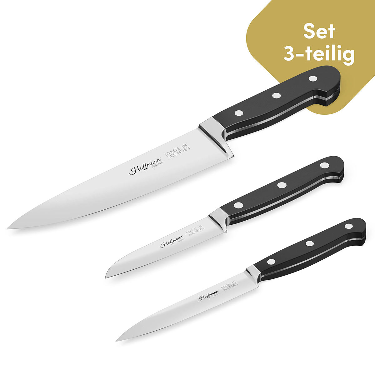 Messer Basisausstattung, 3-teilig I Made in Solingen