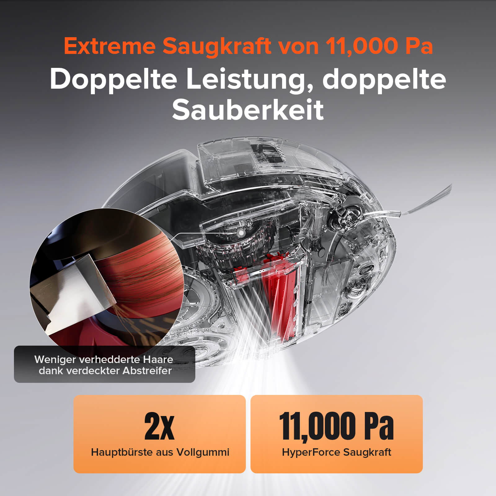 Roborock Qrevo Slim Saugroboter mit Multifunktions-Dockingstation 3.0